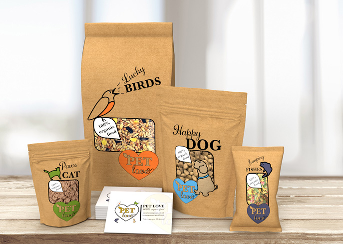 Pet Love Package Design Cover
